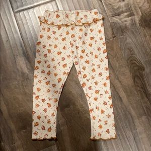 Zara Baby Floral Leggings